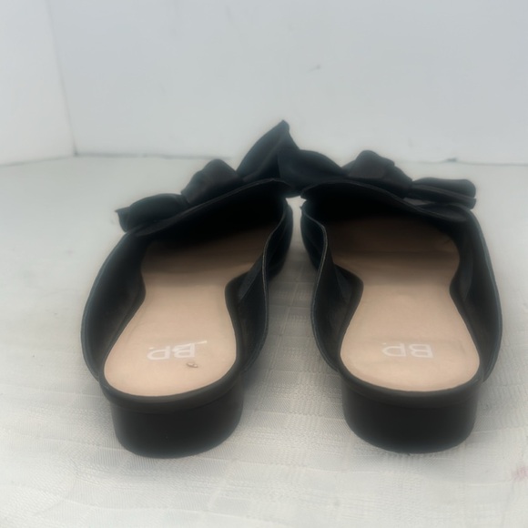 BP. Mule Clog Black with bow detailing - Picture 3 of 8